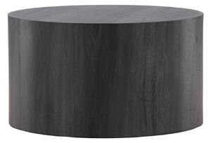 Odkládací stolek York, černá, φ80