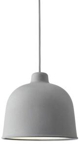 Muuto Závěsná lampa Grain, grey 12232