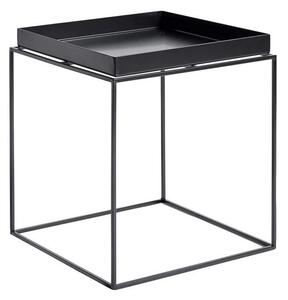 HAY Stolek Tray Table 40x40, black