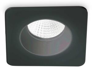 Ideal Lux 252056 LED zápustné bodové svítidlo Room-65 1x8W | 800lm | 3000K | IP65 - černá
