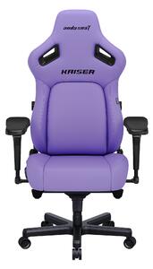 Herní židle Anda Seat Kaiser 4 XL Fialová PVC kůže - Purple