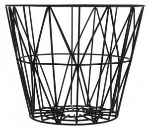 Ferm Living Koš Wire Basket small, black