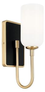 Kichler KL-SOLIA-1W-CPZB - LED Koupelnové svítidlo SOLIA 1xG9/3W/230V IP44 zlatá