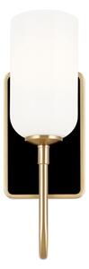 Kichler KL-SOLIA-1W-CPZB - LED Koupelnové svítidlo SOLIA 1xG9/3W/230V IP44 zlatá