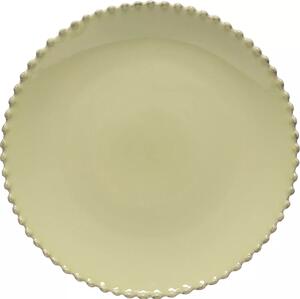 COSTA NOVA Pearl Talíř mělký, výška: 32 mm, ø: 284 mm, zelený