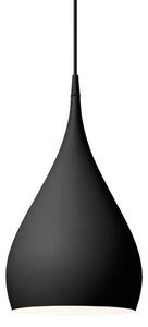 &Tradition Závěsná lampa Spinning BH1, matt black 133153A217