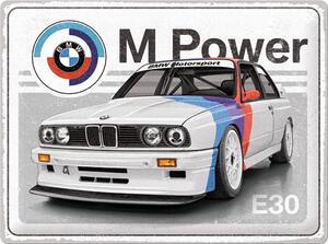 Nostalgic Art Plechová Cedule BMW Motorsport M Power E30