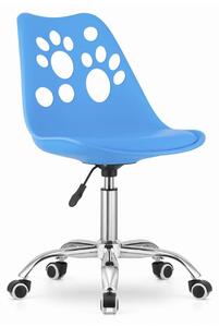 Supplies otočná kancelářská židle PRINT - modrá