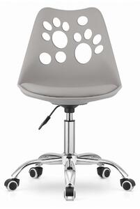 SUPPLIES PRINT otočná kancelářská židle - šedá barva