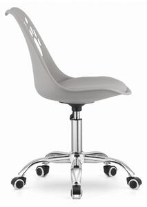 SUPPLIES PRINT otočná kancelářská židle - šedá barva