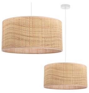 Závěsné svítidlo Rattan, 1x ratanové stínítko, (fi 45cm), w