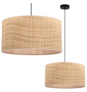 Závěsné svítidlo Rattan, 1x ratanové stínítko, (fi 40cm), b
