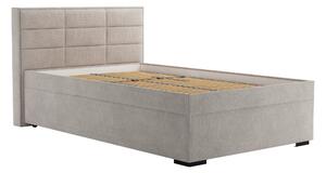 ČALOUNĚNÁ POSTEL, 140/200 cm, krémová Blanar - Postele s úložným prostorem