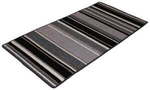 Vopi | Kusový koberec Funky stripes - Funky stripes 965 šedá 65x133 cm
