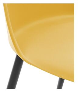 Supplies BIANCA Jídelní židle - žlutá