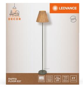 Ledvance - Stojací lampa DECOR RAFFIA 1xE27/15W/230V rafie