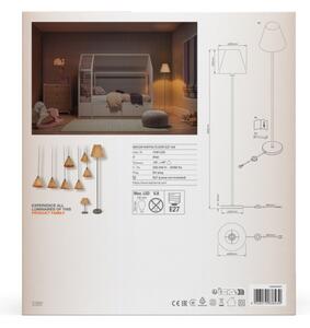 Ledvance - Stojací lampa DECOR RAFFIA 1xE27/15W/230V rafie