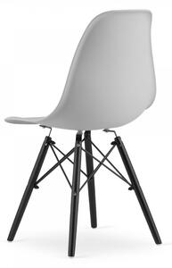 SUPPLIES OSAKA Skandinávská Jídelní židle - šedá barva