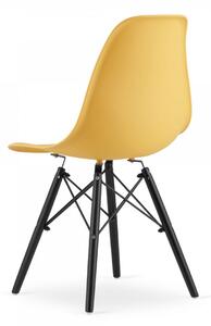SUPPLIES OSAKA Skandinávská Jídelní židle - žlutá barva