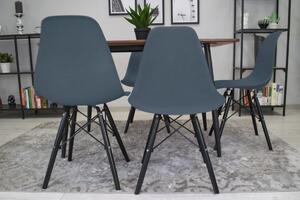 SUPPLIES OSAKA Skandinávská Jídelní židle - tmavě šedá barva