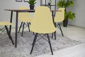 SUPPLIES OSAKA Skandinávská Jídelní židle - krémová barva
