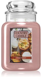 Country Candle Sweet Peach vonná svíčka 680 g