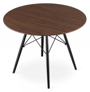 Supplies skandinávský jedálenský stôl - 100 cm - tmavo hnedý