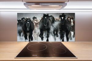 Panel do kuchyně Koně ve cvalu pl-pksh-100x50-f-100599120