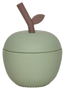 Dětský silikonový hrneček Green Apple