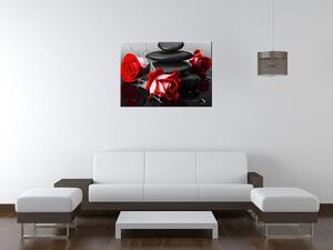 Obraz na plátně Roses and spa Rozměry: 120 x 80 cm