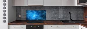 Panel do kuchyně Modrné linie pl-pksh-100x50-f-100657967