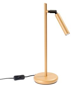 Sollux SL.1470 - Stolní lampa PASTELO 1xG9/8W/230V zlatá