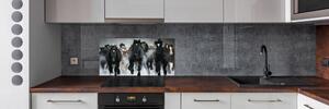 Panel do kuchyně Koně ve cvalu pl-pksh-100x50-f-100599120
