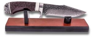 KnifeBoss lovecký damaškový nůž Tiger Ebony VG-10