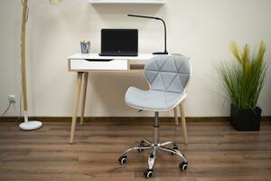 SUPPLIES AVOLA otočná kancelářská židle - šedá/bílá barva