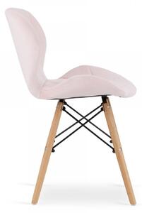 Supplies LAGO Skandinávská Jídelní židle - růžová