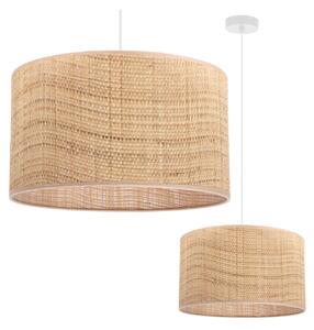Závěsné svítidlo Rattan, 1x ratanové stínítko, (fi 35cm), w
