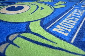 Vopi | Dětský koberec Monsters University 02, modrý