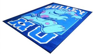Vopi | Dětský koberec Monsters University 03 Sully, modrý