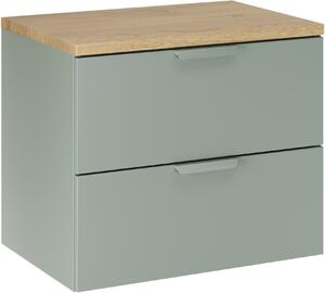 Sada skříňka Comad Aster Green ASTER GREEN 82-60-46-2S, deska na skříňku Comad Nordic Cremona CREMONA 89-60-46 M