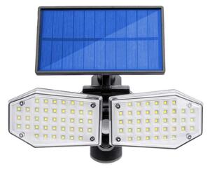 Solárny Svetlomet 78x LED 15W 480lm - čierny