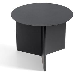 HAY Stolek Slit Round Side, black