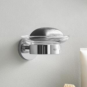 Grohe Essentials miska na mýdlo Nástěnné chrom-průhledná 40444001
