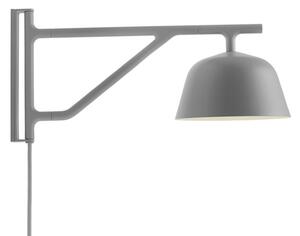 Muuto Nástěnná lampa Ambit, grey 15313