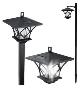 LANTERN Solárne vonkajšie záhradné svietidlo LED 155CM
