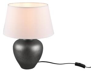 Trio R50601002 stolní svítidlo Abby 1x60W | E27 - kabelový spínač, bílá