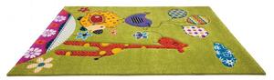 Vopi | Dětský koberec Kiddy 20705/40 - 80 x 150 cm, zelená