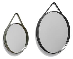 HAY Ex-display zrcadlo Strap Mirror 70 cm (silicon), anthracite