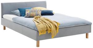 ČALOUNĚNÁ POSTEL, 120/200 cm světle modrá Livetastic - Jednolůžkové postele, Online Only