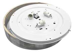 Brilagi - Stropní svítidlo PINO 3xE27/15W/230V borovice/stříbrná pr. 47,5 cm